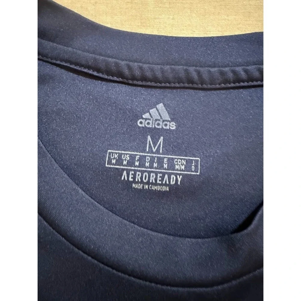 Juventus #12 Adidas Aeroready‎ Goaltender Jersey Mens Medium Blue Long Sleeve.
